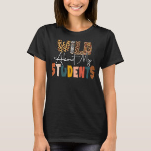 T-shirt Wild About Students Teacher Back To School Teachin