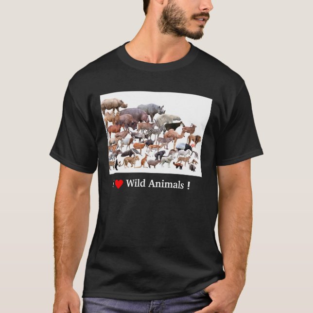T-shirt Wild Animals (Devant)
