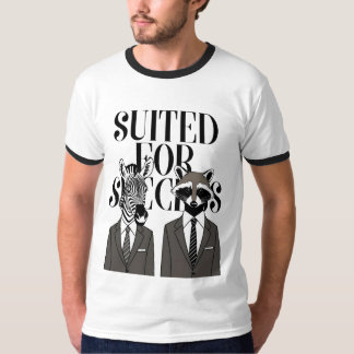 T-shirt Wild at Heart: The Suited Elite Tee