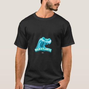 T-shirt Wild Atlantic Way Wave traditionnel irlandais