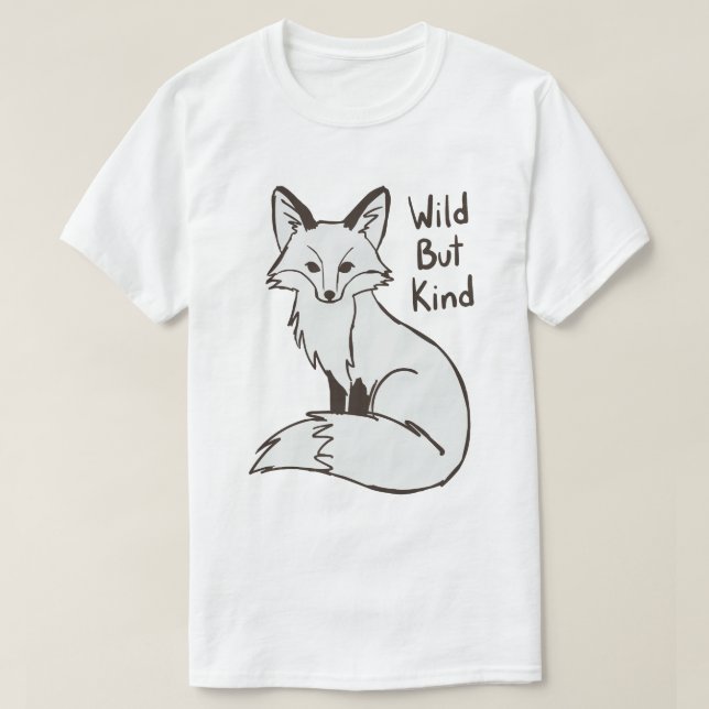T-shirt Wild But Kind (Design devant)