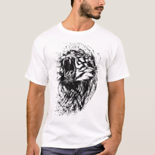 T-shirt Wild Cat Homme
