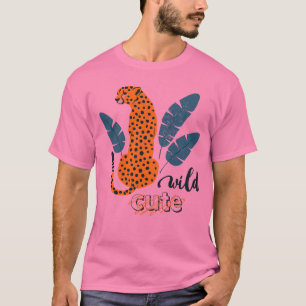 T-shirt Wild Cute Homme - Design graphique de tigr