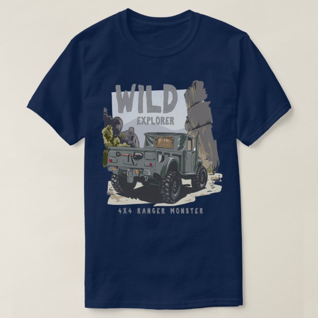 T-shirt Wild Explorer (Design devant)