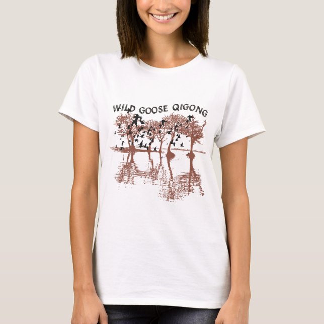 T-shirt Wild Goose Qigong (Devant)