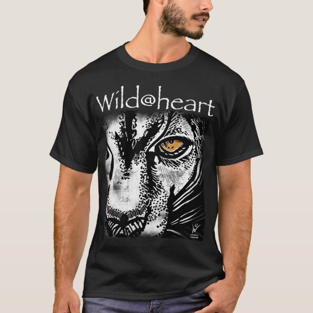 T-shirt Wild@heart les lions (Devant)