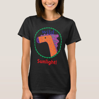 T-shirt Wild Horse art Sunlight