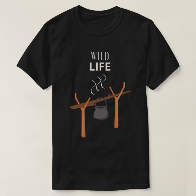 T-shirt Wild Life (Design devant)
