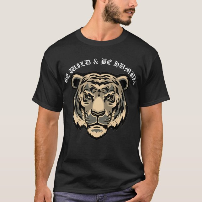T-shirt Wild Lion Hommes & Femmes (Devant)