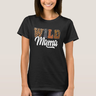 T-shirt Wild Mama Zoo Born Wild Birthday Safari Jungle
