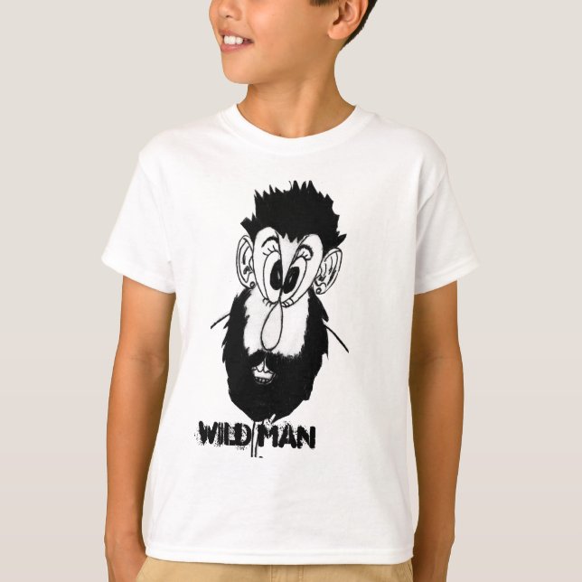 T-SHIRT WILD MAN (Devant)
