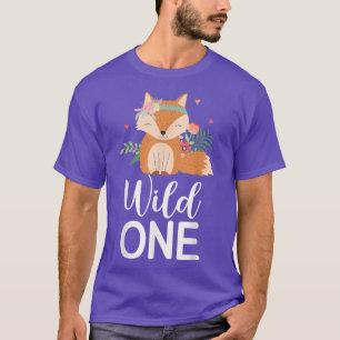 T-shirt Wild One mignonne 1er anniversaire fille d'Anniver