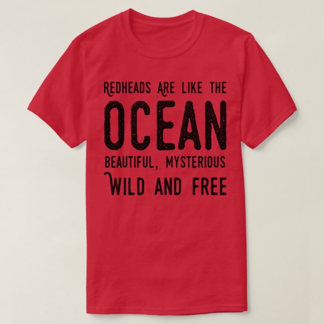 T-SHIRT WILD REDHEADS (Design devant)