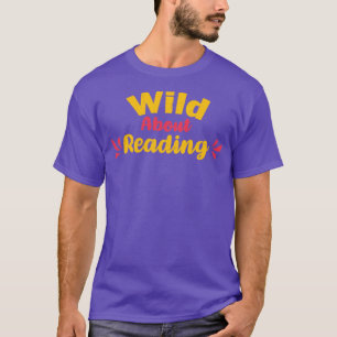 T-shirt Wild Sur La Lecture Avec Cardiologie Livres Et Bo