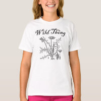 T-shirt Wild Thing avec pandelion