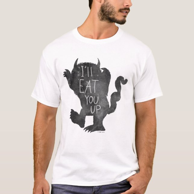 T-shirt Wild Thing | Je vais te manger (Devant)