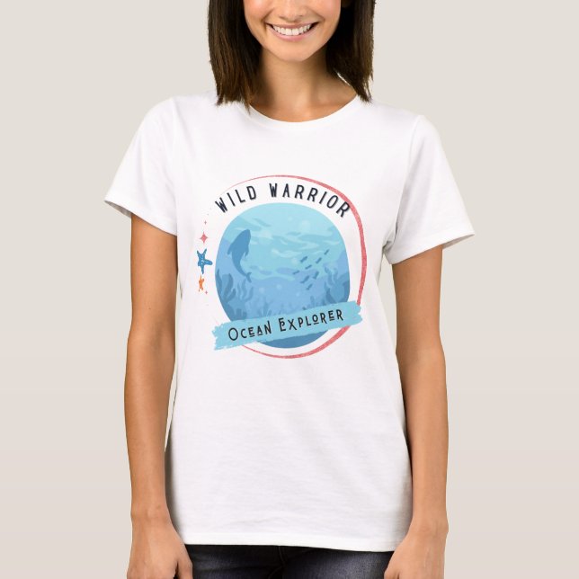 T-shirt Wild Warrior Ocean Explorer (Devant)