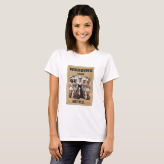 T-shirt Wild West Mariage Crew