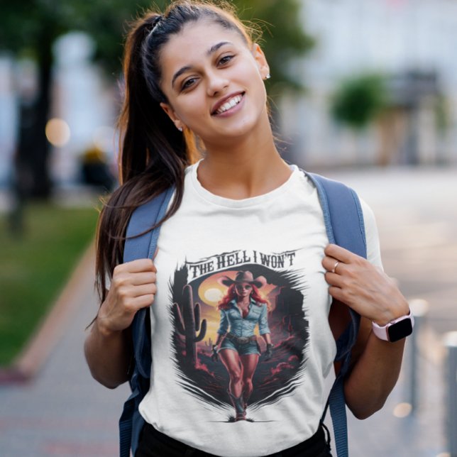 T-shirt Wild West Queen : Le charme des cowgirls (Créateur téléchargé)