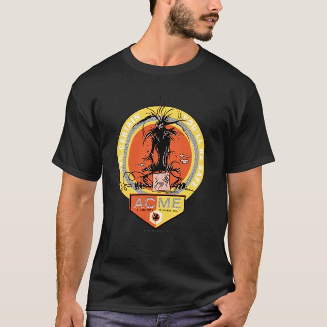 T-shirt WILE E. COYOTE™ Acme - 68% Certains que vous serez (Devant)