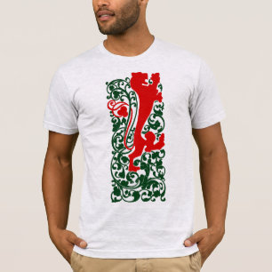 T-shirt Will Bradley Heraldic Lion
