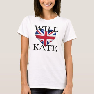 T-shirt Will Heart Kate 1