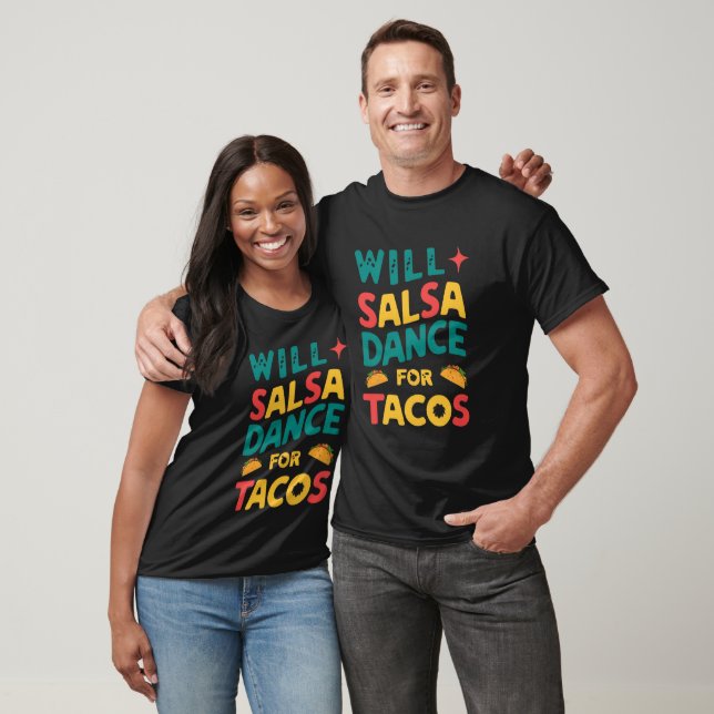T-shirt Will Salsa Dance pour Tacos : Graffiti (Unisexe)