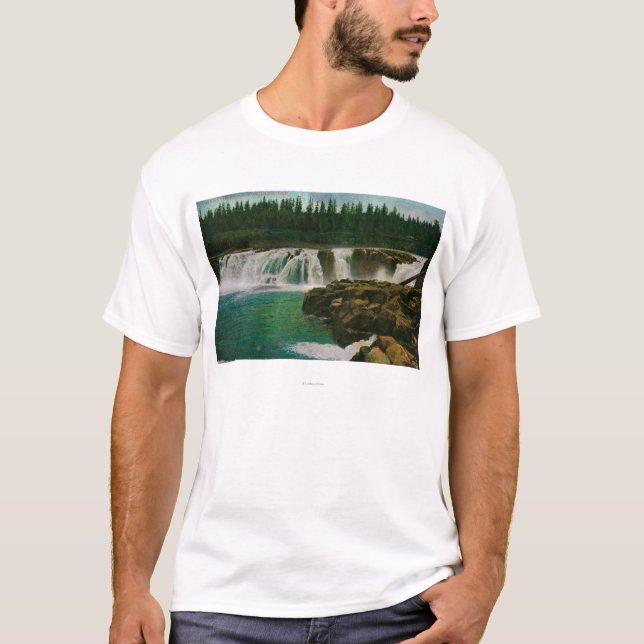 T-shirt Willamette tombe à Portland (Devant)