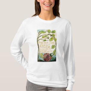 T-shirt William Blake le rose malade, des chansons