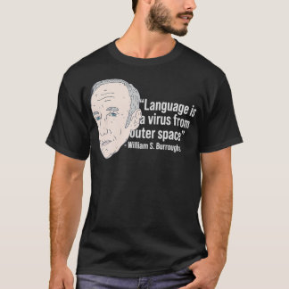 T-shirt William Burroughs Beat Poet Citation Beat Generati