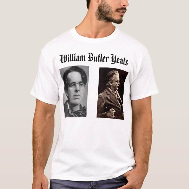 T-shirt William Butler Yeats (Devant)