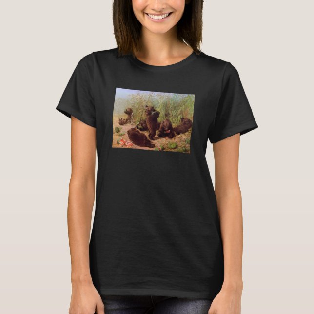 T-shirt William H. Beard - Bears in the Watermelon Patch (Devant)