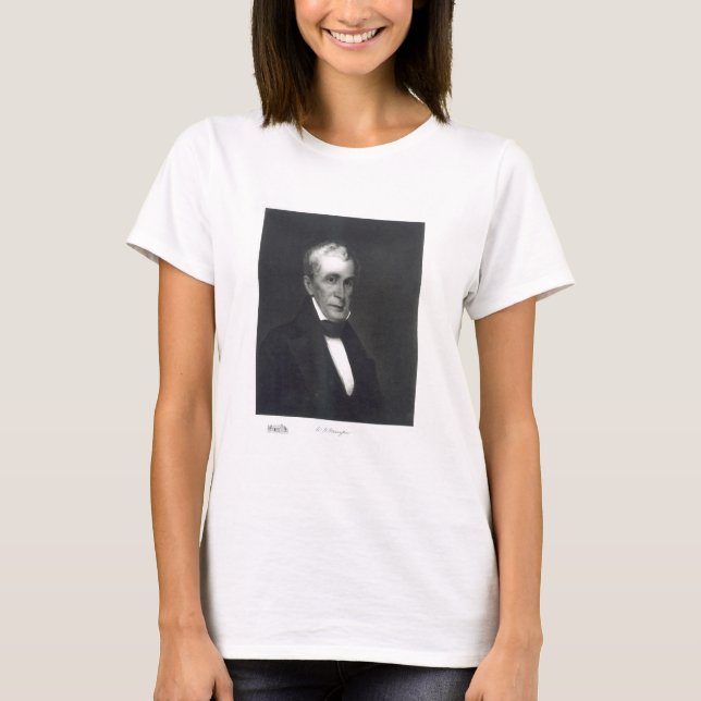 T-shirt William Henry Harrison, 9e président de l'unité (Devant)