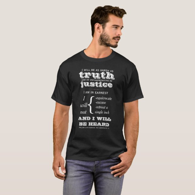 T-shirt William Lloyd mettent en garnison la chemise de (Devant entier)