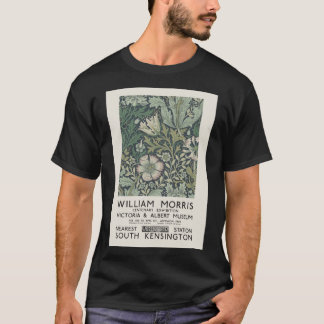 T-shirt William Morris - Affiche de l'exposition pour The 