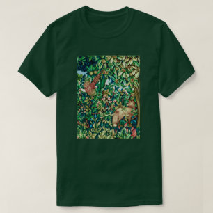 T-shirt William Morris Fox et Pheasestry Imprimer