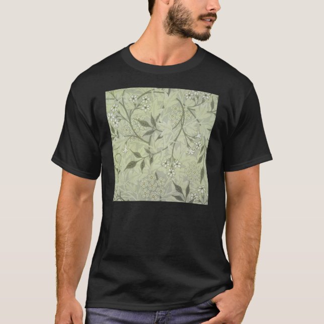 T-shirt William Morris Jasmine Botanique (Devant)