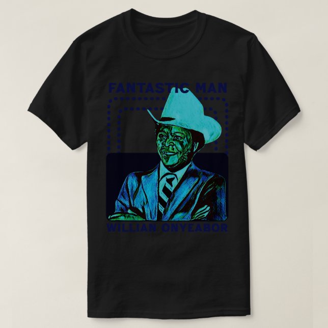 T-shirt William Onyeabor Homme fantastique (Design devant)