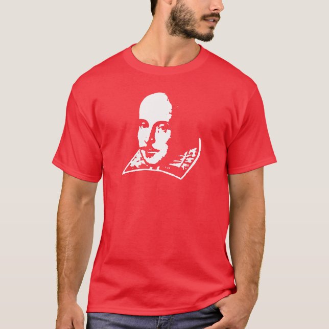 T-shirt William Shakespeare (Devant)