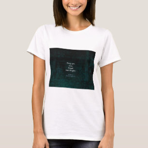 T-shirt William Shakespeare Oublie Et Pardonne Citation