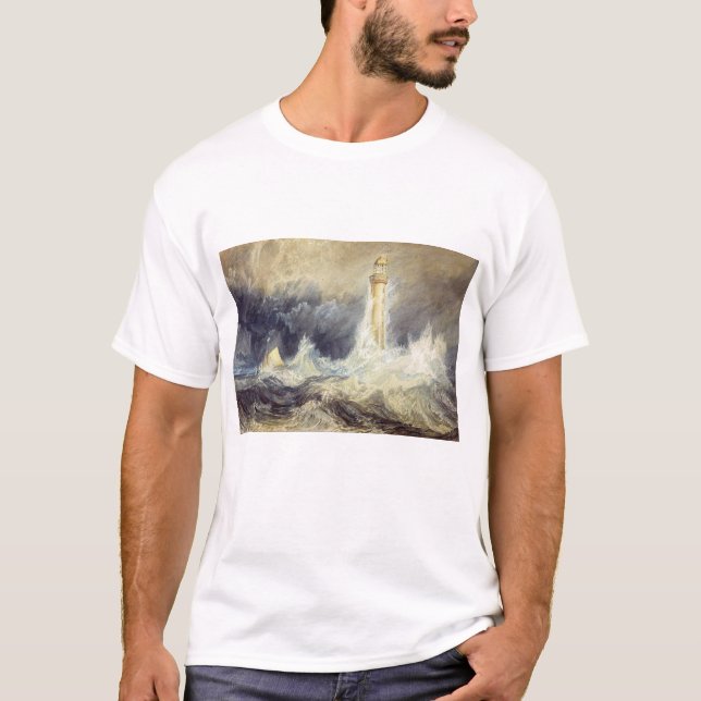 T-shirt William Turner - Phare de Bell Rock (Devant)