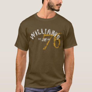T-shirt Williams 76 - Foncé