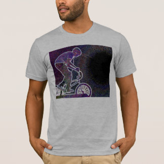 T-shirt WillieBMX le bord rougeoyant
