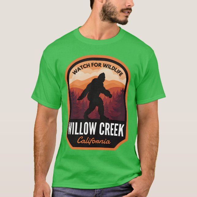 T-shirt Willow Creek California gift (Devant)