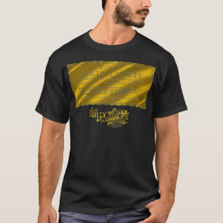 T-shirt Willy Wonka et l'usine de chocolat le T d'or