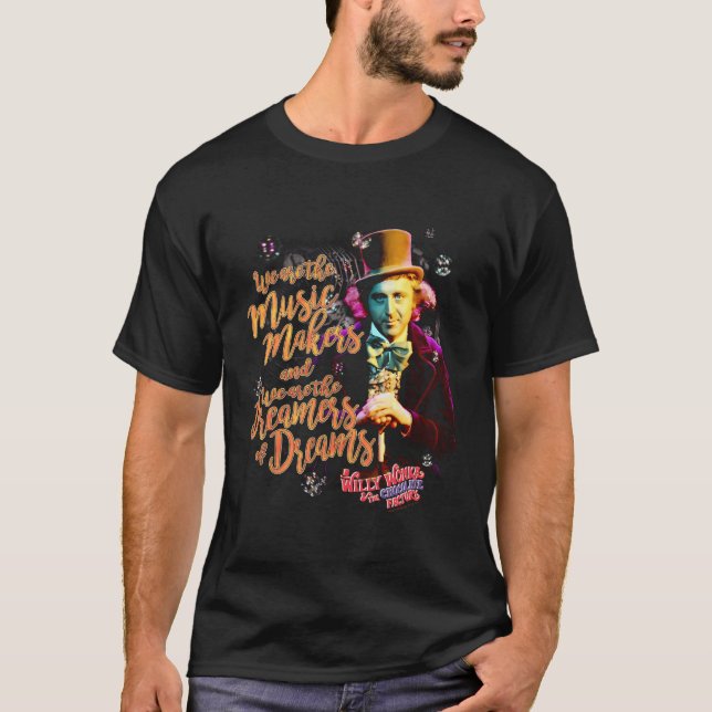 T-shirt Willy Wonka Music Makers (Devant)