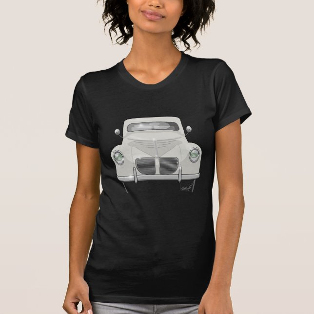 T-shirt Willys 1940 sur terre (Devant)