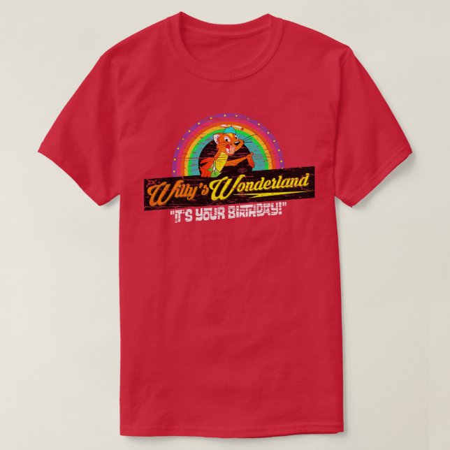 T-shirt Willys Wonderland en détresse (Design devant)