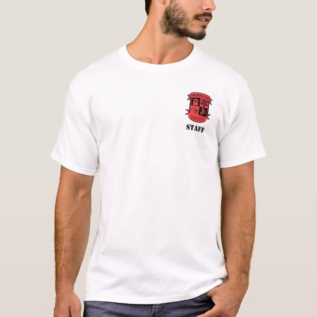T-shirt Wilmington a uni la chemise de personnel (Devant)