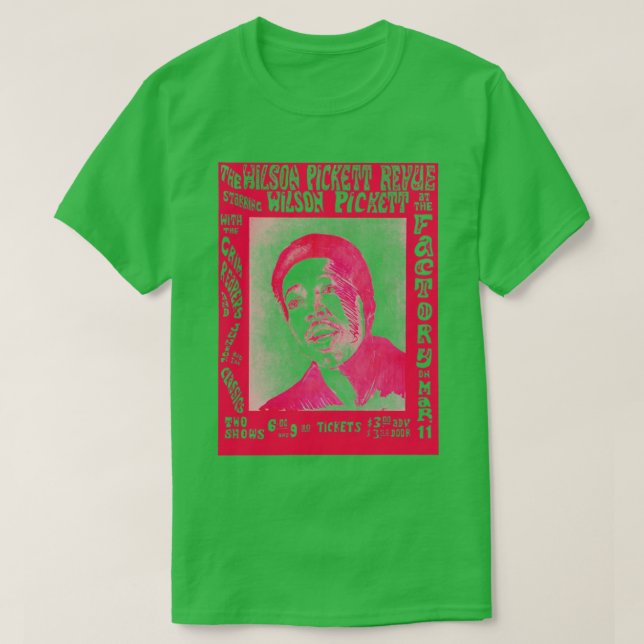 T-shirt Wilson Pickett (Design devant)